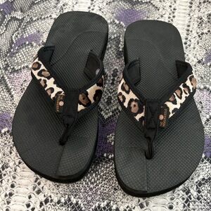 The Healingsole Leopard Print Sandals